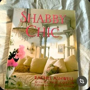 Rachel Ashwell Shabby Chic Coffee Table Book - Cream and Pink